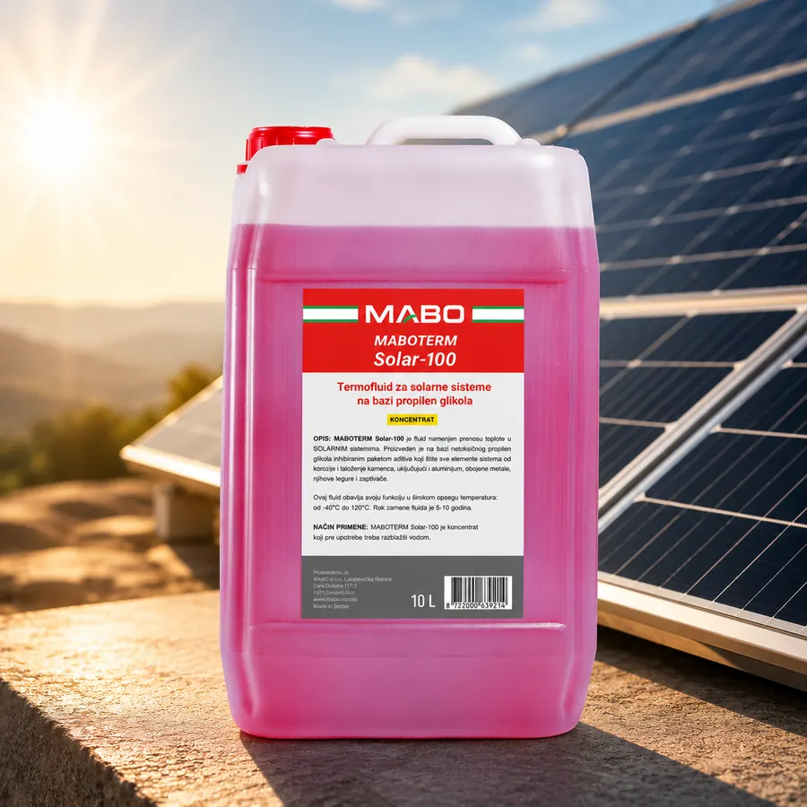 MABOTERM Solar-100, kanister 10 l, pored solarnih panela